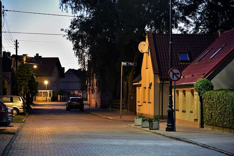 Łeba by night