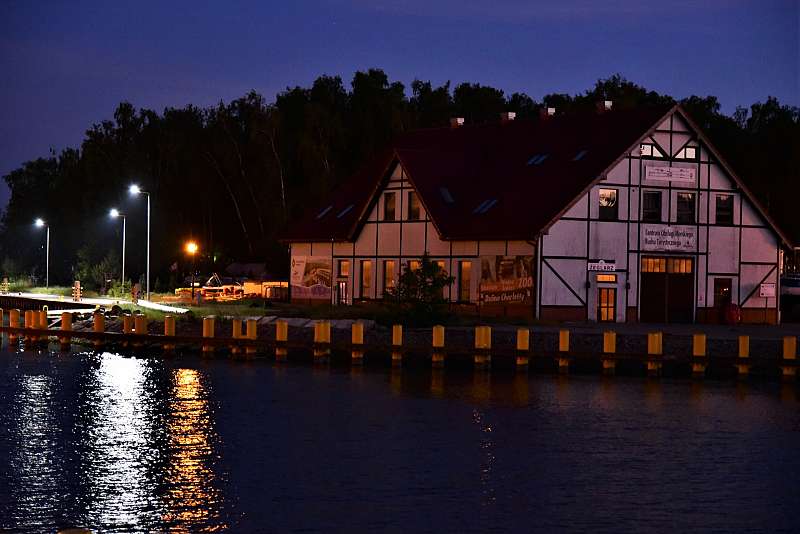 Łeba by night