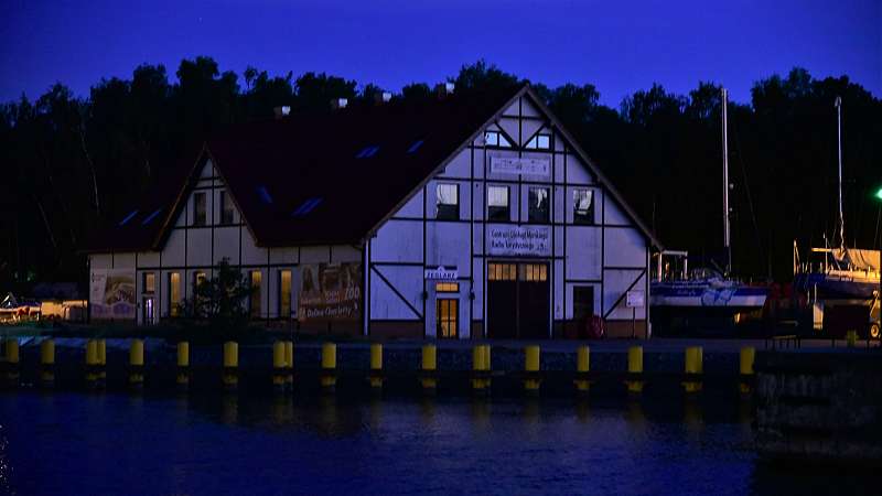 Łeba by night