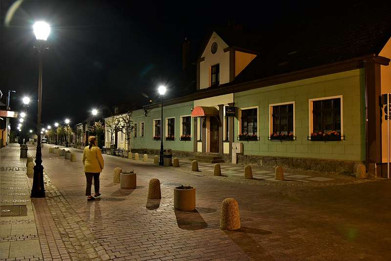 Łeba by night